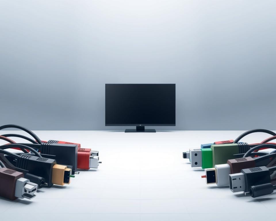 A sleek and minimalist illustration depicting the various IPTV link formats. In the foreground, a collection of neatly organized IPTV links showcasing different colors and shapes, representing the diverse options available. The middle ground features a clean, white background with a subtle grid pattern, emphasizing the organized and structured nature of the IPTV formats. In the background, a soft, gradient-based backdrop in muted tones of blues and grays, creating a calm and professional atmosphere. The lighting is soft and diffuse, highlighting the links while maintaining an overall sense of sophistication. The composition is balanced and symmetric, guiding the viewer's attention to the central focus of the IPTV link formats.